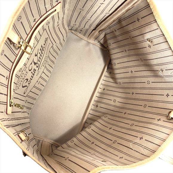 LOUIS VUITTON Authentic Brown Monogram Canvas Neverfull MM Tote Bag - Picture 6 of 10